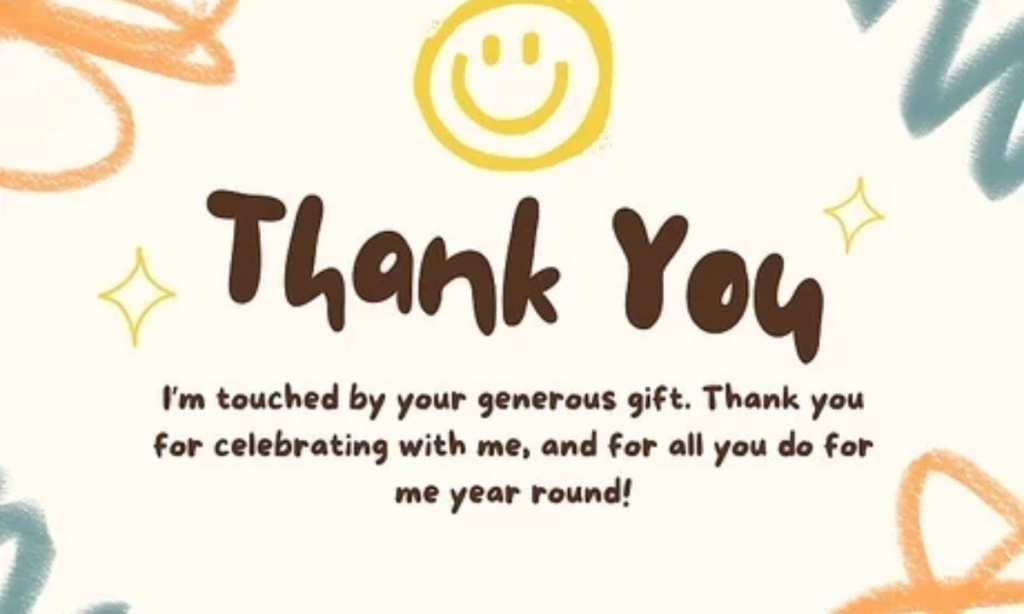 Grateful Alternatives: Expressing Thanks for Making It Happen"